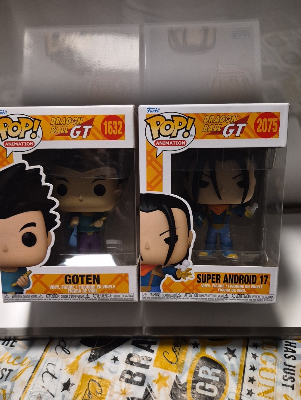 Goten and Super 17 Dragon Ball GT Funko Pop!